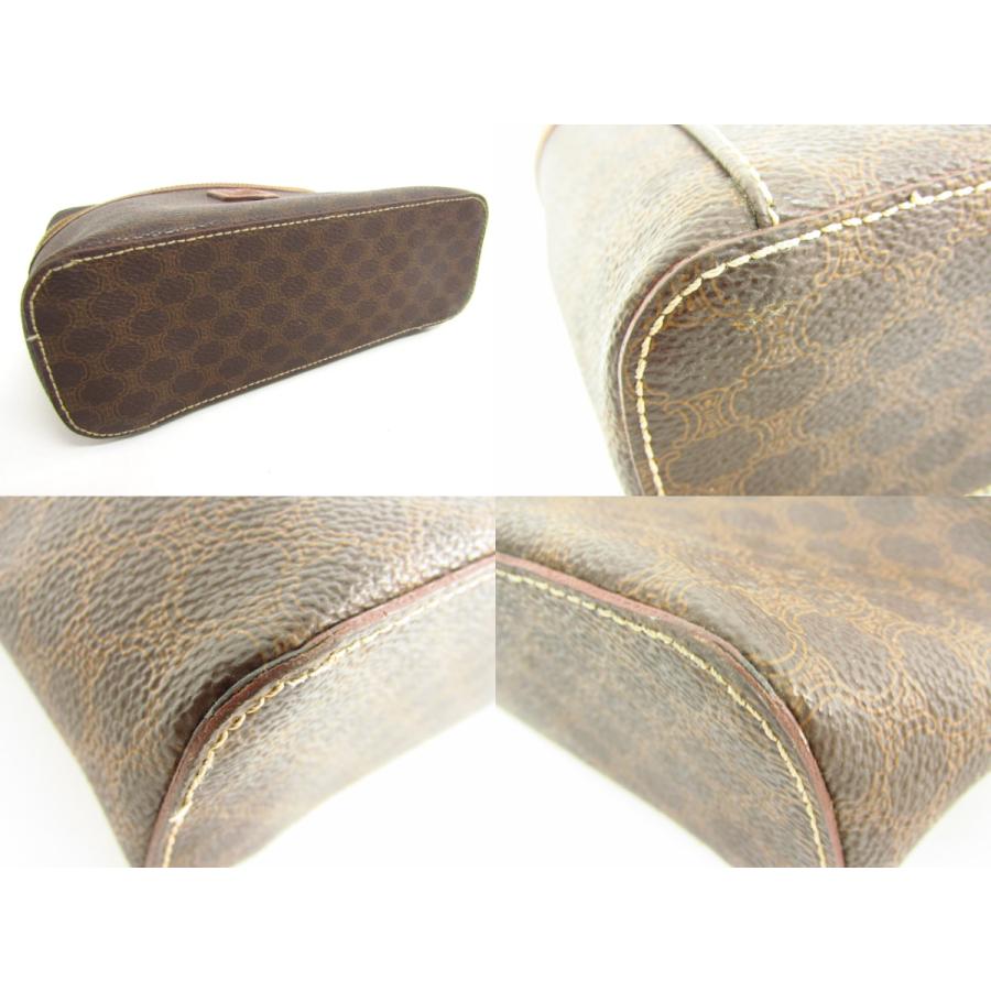 CELINE セリーヌ マカダム柄 バニティバッグ ハンドバッグ CELINE セリーヌ マカダム柄 バニティバッグ ハンドバッグ