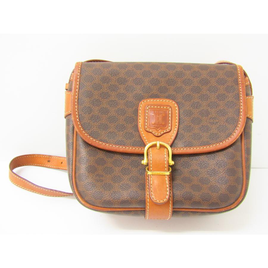 CELINE セリーヌ ショルダーバッグ マカダム DM92 ▽BG4199 : スリフト 