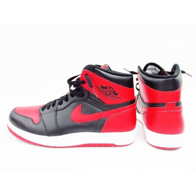 NIKE ナイキ JORDAN I HIGH THE RETURN 768861-001 レッド/ブラック SIZE：30.0cm 箱付き【中古】｜thrift-webshop｜02