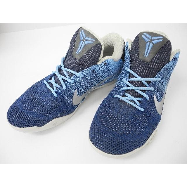 《メンズ靴》NIKE KOBE XI ELITE LOW 822675-404 ブルー/青 SIZE:26.5cm【中古】｜thrift-webshop