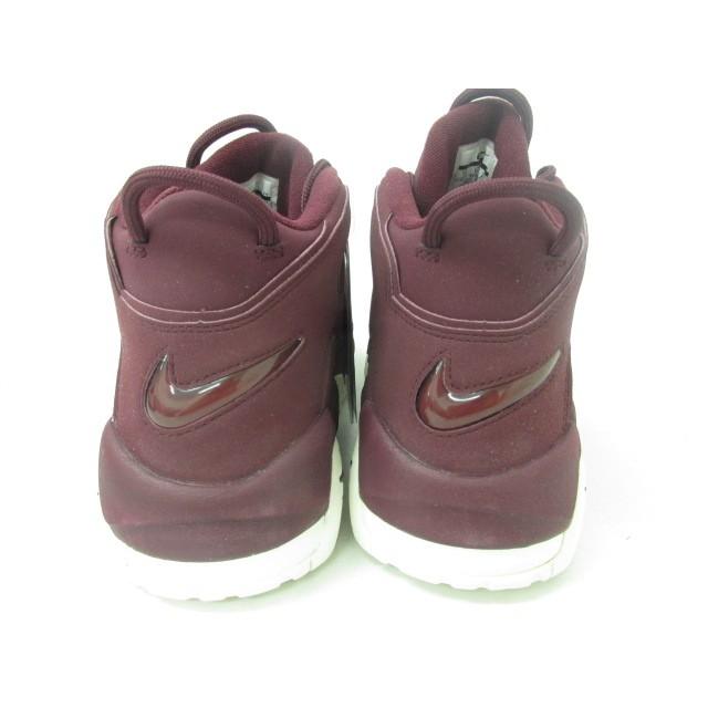 《メンズ》未使用 NIKE ナイキ AIR MORE UPTEMPO 96 QS NIGHT MAROON 921949-600 マルーン黒タグ付き スニーカー 29.0cm【中古】｜thrift-webshop｜04