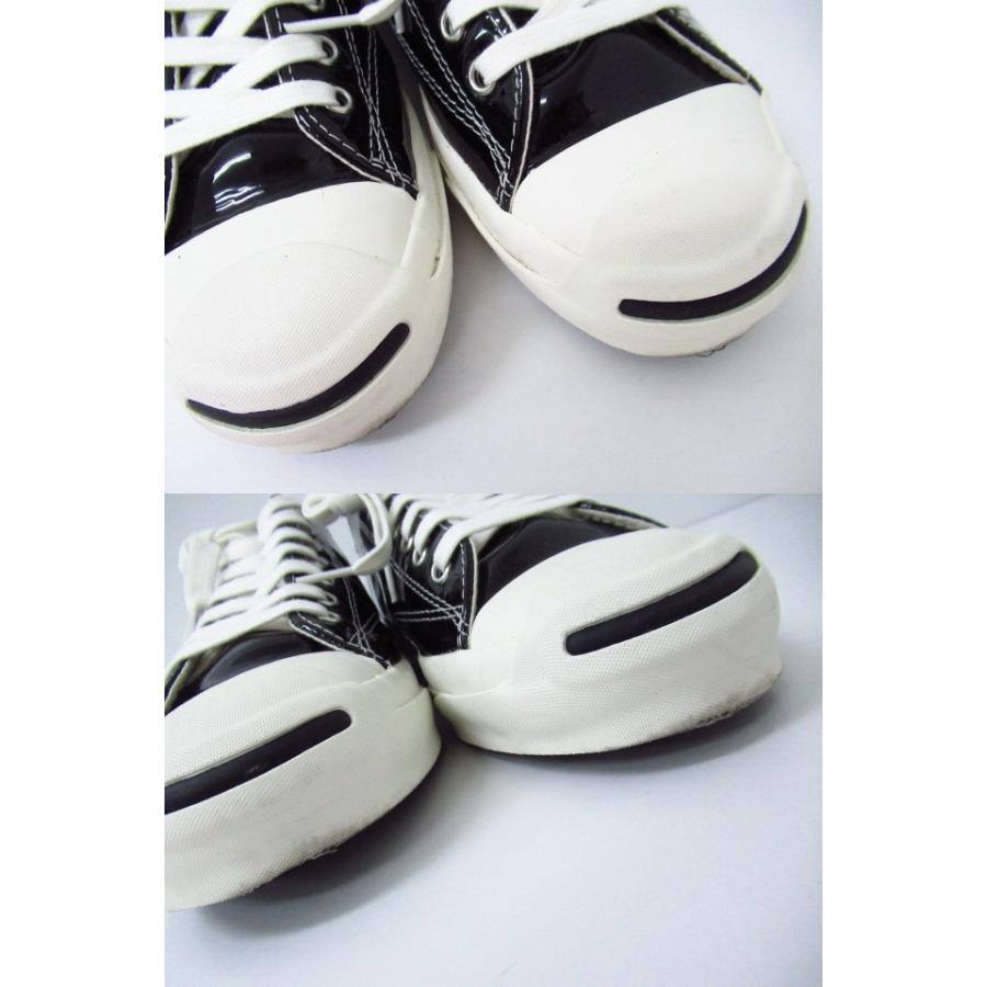 Converse コンバース Jack Purcell ジャックパーセル 1cl536 Ret Enamel Black レザー 黒 Size 26 5cm Sh46 N 144 Sh46 04 スリフト 通販 Yahoo ショッピング