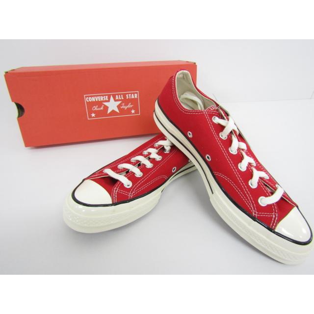 CONVERSE 美品 CHUCK 70 OX ENAMEL RED / 164949C SIZE:7.5 CONVERSE 美品 CHUCK 70 OX ENAMEL RED / 164949C SIZE:7.5