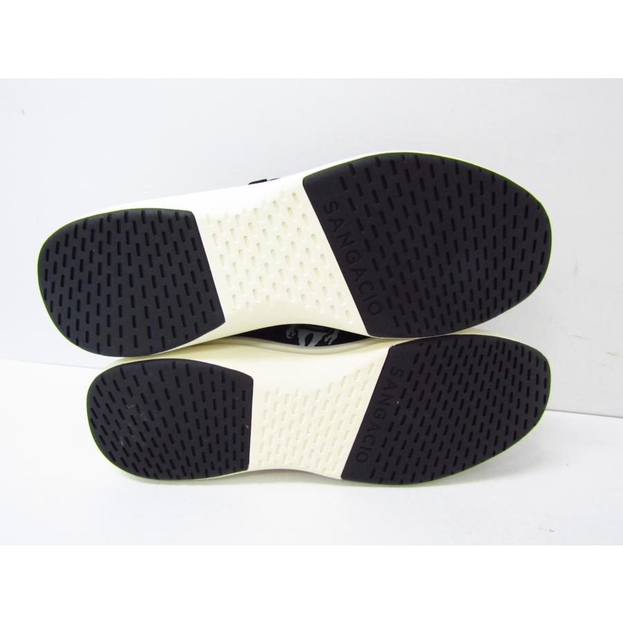 SANGACIO サンガッチョ にゅ BRANDALISED BLOW BLACK スニーカー