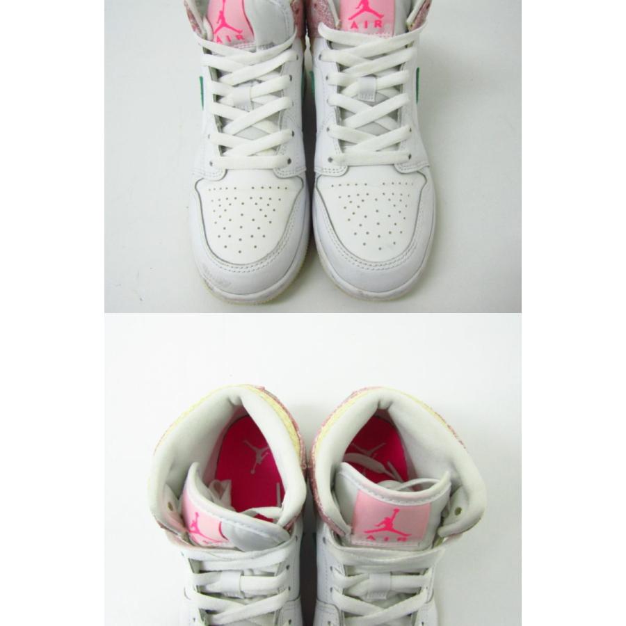 NIKE GS AIR JORDAN 1 MID "PAINT DRIP"/DD1666-100  SIZE:23cm ナイキ スニーカー 靴 ≡SH6393｜thrift-webshop｜09