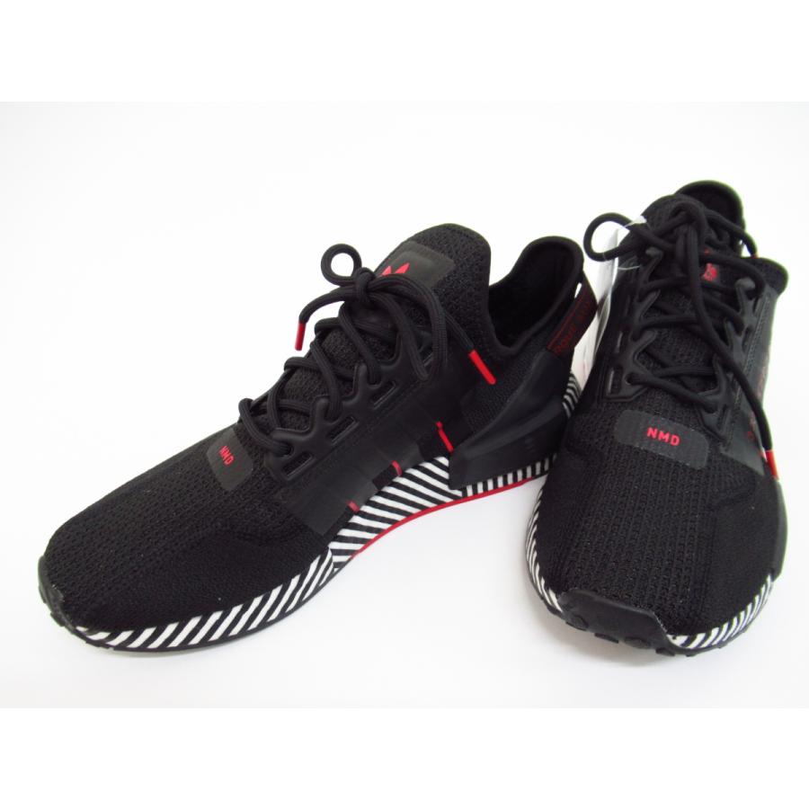 adidas アディダス NMD R1 V2 Dazzle Camo Black スニーカー 靴