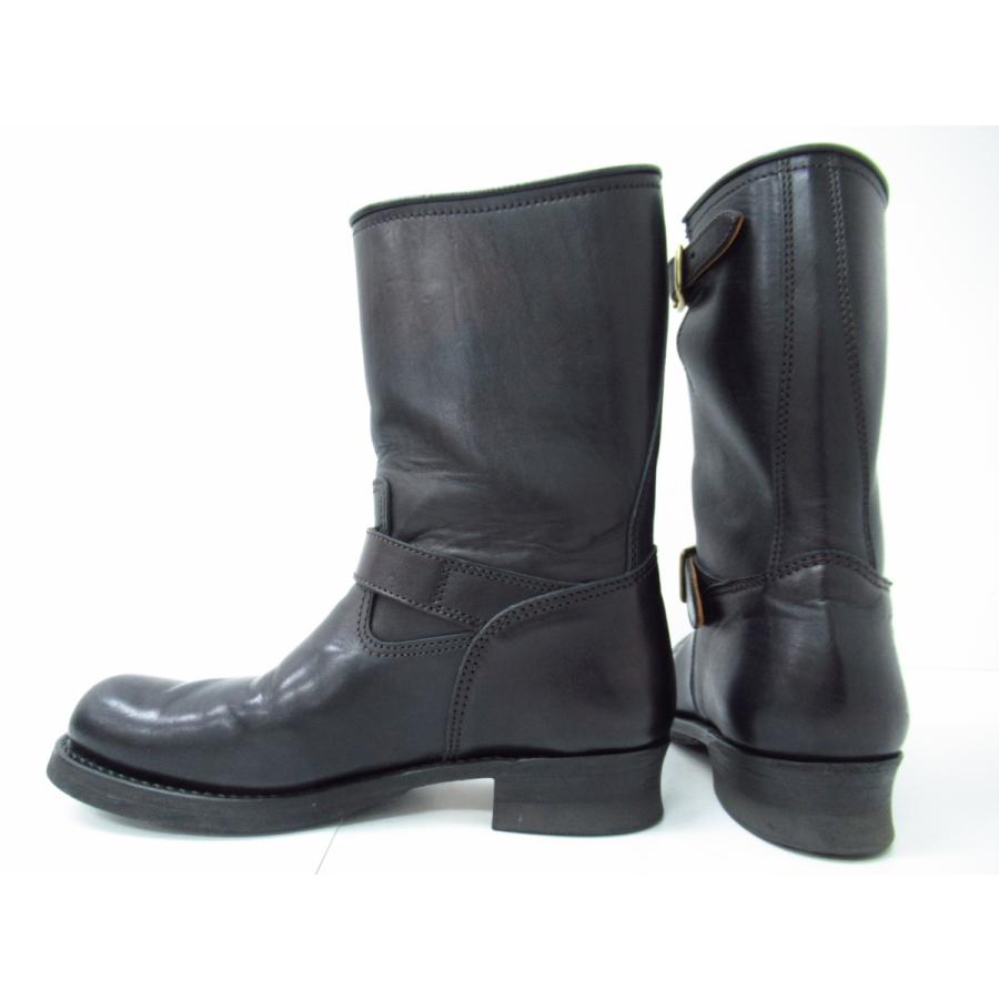 Y'2 LEATHER エコホースエンジニアブーツ　black　EB-01 Y'2 LEATHER ECO HORSE ENGINEER BOOTS 