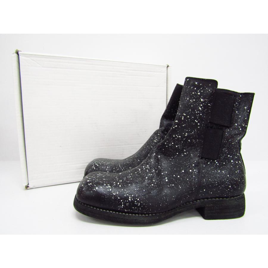 GUIDI（グイディ） CHELSEA BOOTS GOAT FULL GRAIN 79087 ペイント