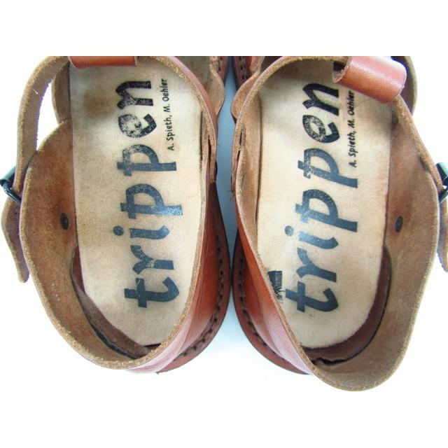 trippen walker トリッペンウォーカー レザー ストラップシューズ SIZE 
