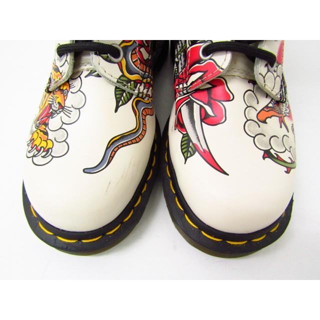 Dr.Martens ドクターマーチン × GREZ タトゥープリント 8ホール Dr.Martens ドクターマーチン × GREZ タトゥープリント 8ホール