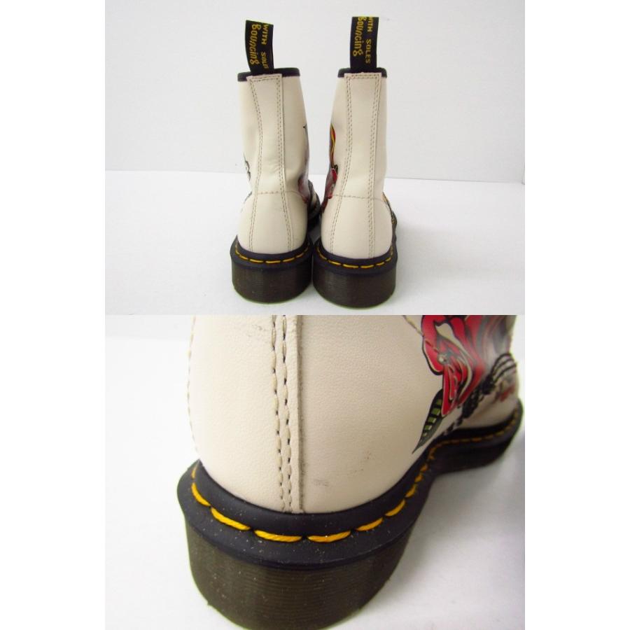 Dr.Martens ドクターマーチン × GREZ タトゥープリント 8ホール Dr.Martens ドクターマーチン × GREZ タトゥープリント 8ホール