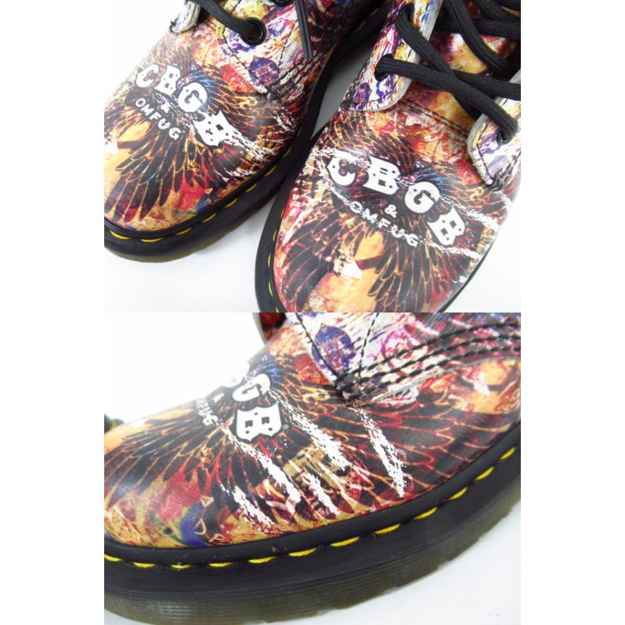 Dr.Martens（ドクターマーチン） CBGB × OMFUG 8ホール レザーブーツ
