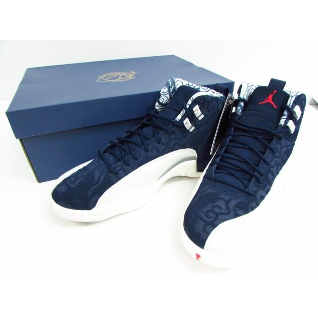 未使用 NIKE AIR JORDAN 12 RETRO PRM INTERNATIONAL FLIGHT BV8016-445 SIZE:29.0cm｜thrift-webshop