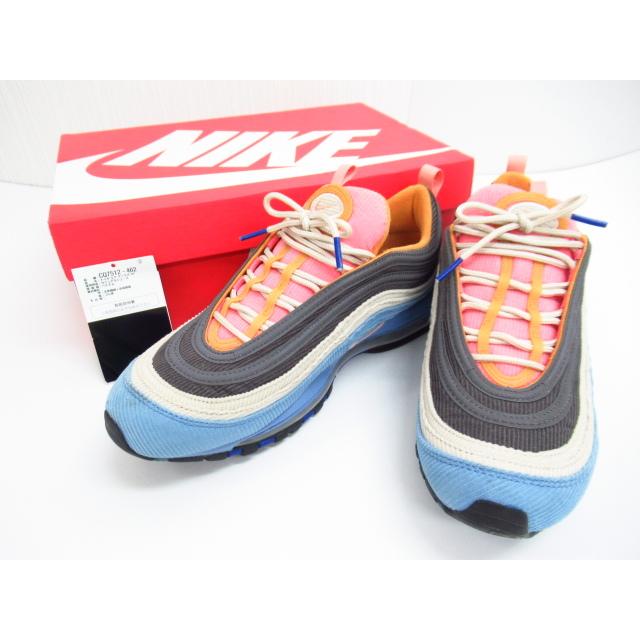 NIKE AIR MAX 97 ナイキ エアマックス 97 CORDUROY LIGHT BLUE CQ7512-462 スニーカー SIZE:27.5cm♪SH5373｜thrift-webshop