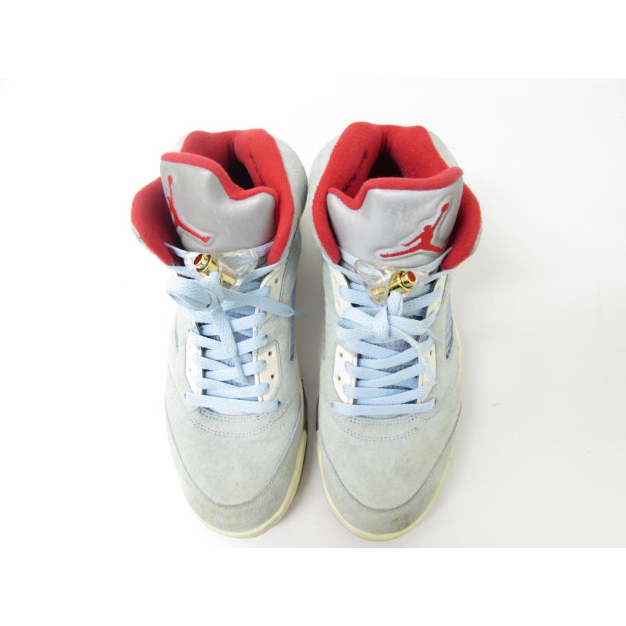 NIKE ナイキ THE TROPHY ROOM × NIKE AIR JORDAN 5 JSP PACK "ICE BLUE" Cl1899-400 スニーカー 27.5cm ☆SH5961｜thrift-webshop｜02