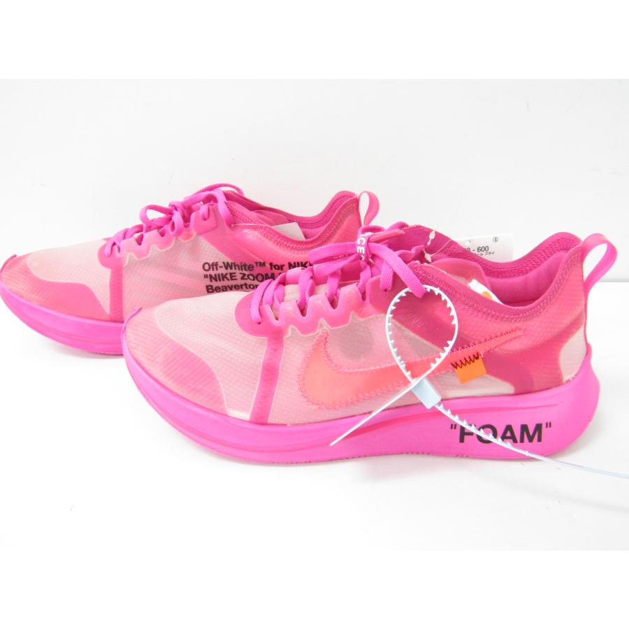 OFF-WHITE × NIKE ZOOM FLY "PINK"/AJ4588-600 SIZE:29cm ナイキ スニーカー 靴 ≡SH6480｜thrift-webshop｜03