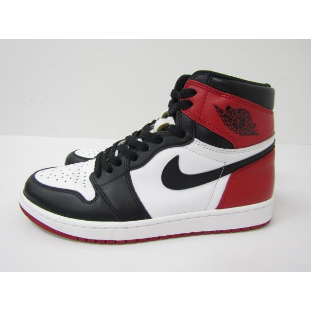 NIKE AIR JORDAN 1 RETRO HIGH OG WHITE BLACK VARSITY RED (2016 