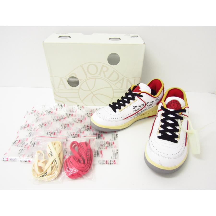 エア ジョーダン 2 OFF-WHITE × NIKE AIR JORDAN RETRO LOW SP 