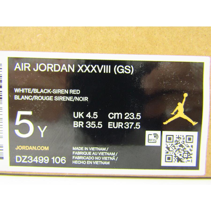 NIKE ナイキ AIR JORDAN XXXVIII 38 GS DZ3499-106 ONE SIZE スニーカー 靴 ∩SH7148｜thrift-webshop｜07