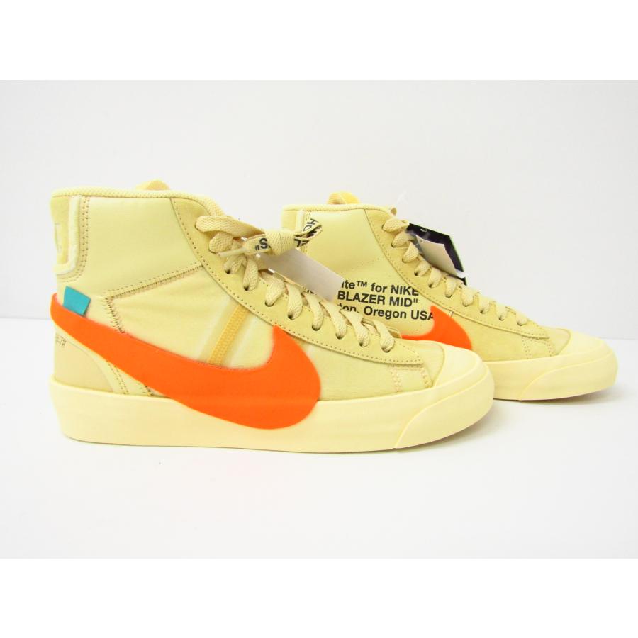 NIKE × OFF-WHITE ナイキ × オフホワイト / THE 10 BLAZER MID ブレーザーミッド / AA3832-700 SIZE:24.0cm スニーカー 靴  ≡SH7158｜thrift-webshop｜04