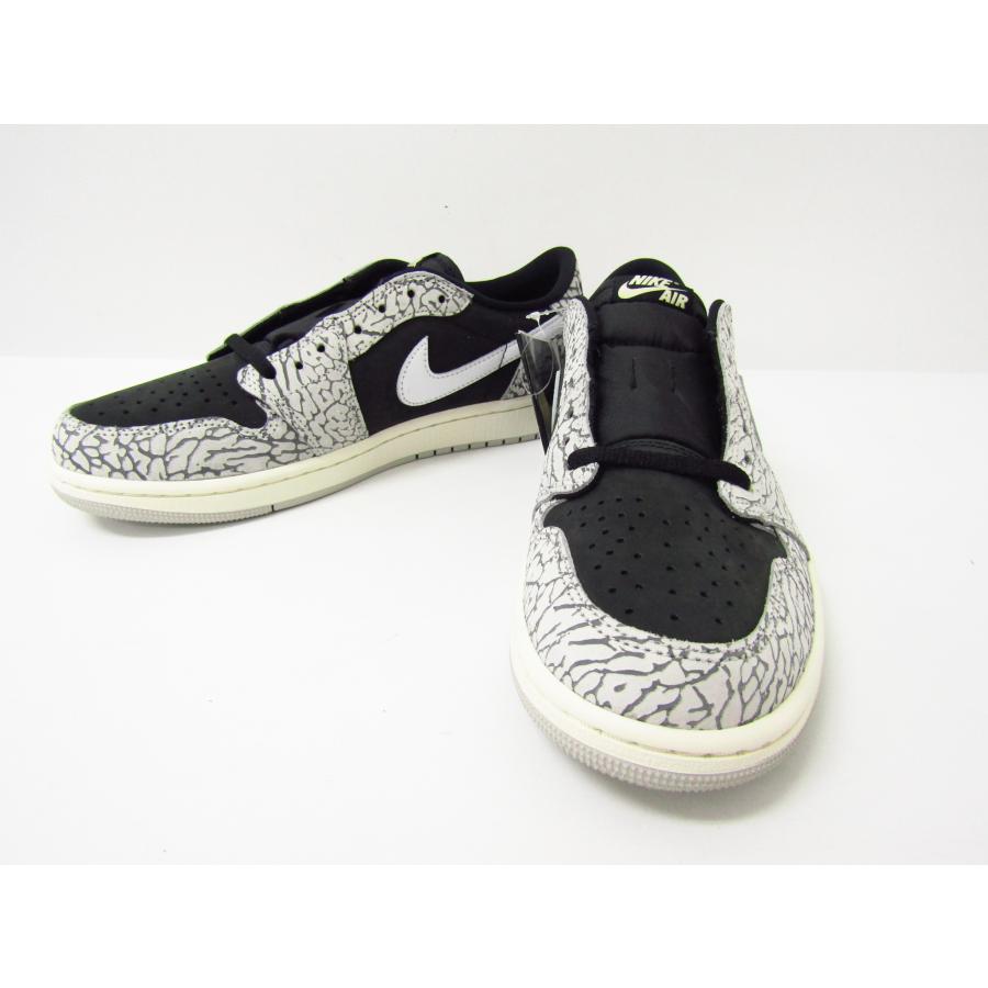 NIKEナイキ AIR JORDN 1 RETRO LOW OG  / BLACK CEMENT / CZ0790-001 SIZE:27.5cm スニーカー 靴 ≡SH7319｜thrift-webshop｜02