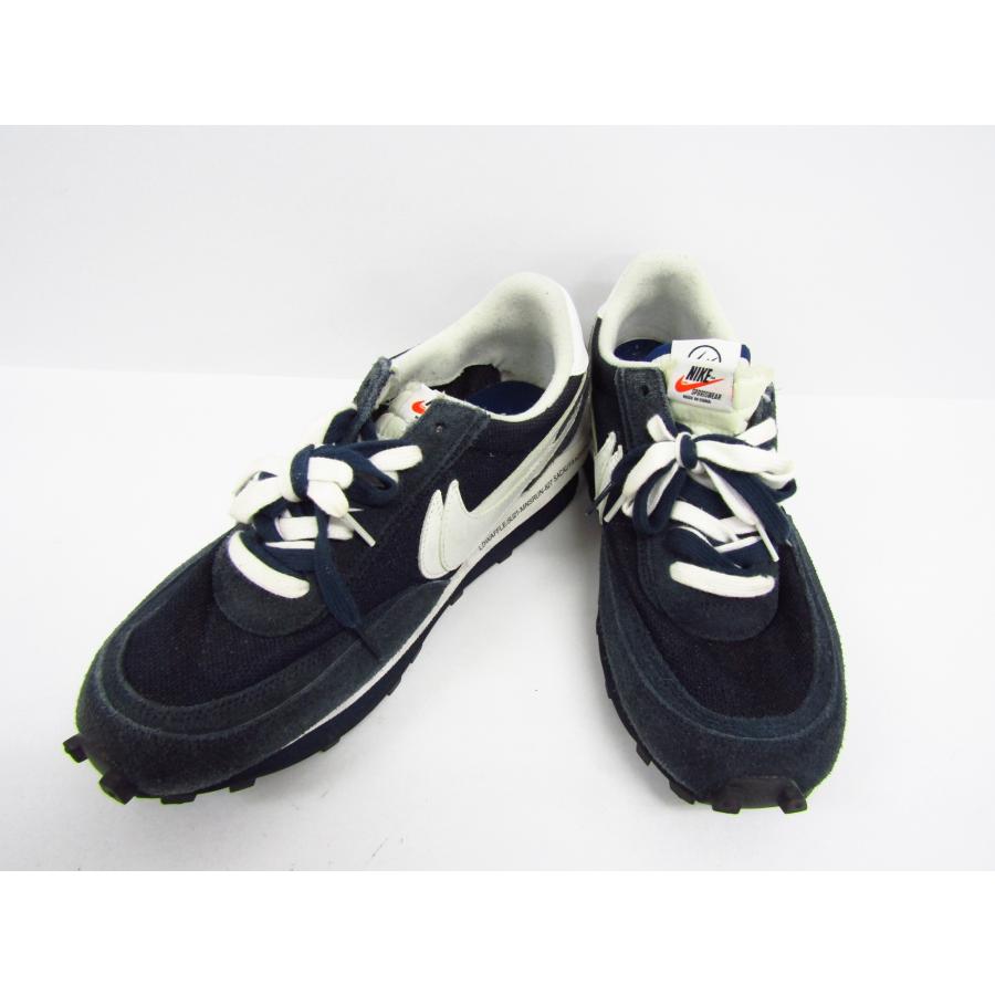 NIKE◇NIKE×sacai×FRAGMENT/ローカットスニーカー/28.5cm/ネイビー