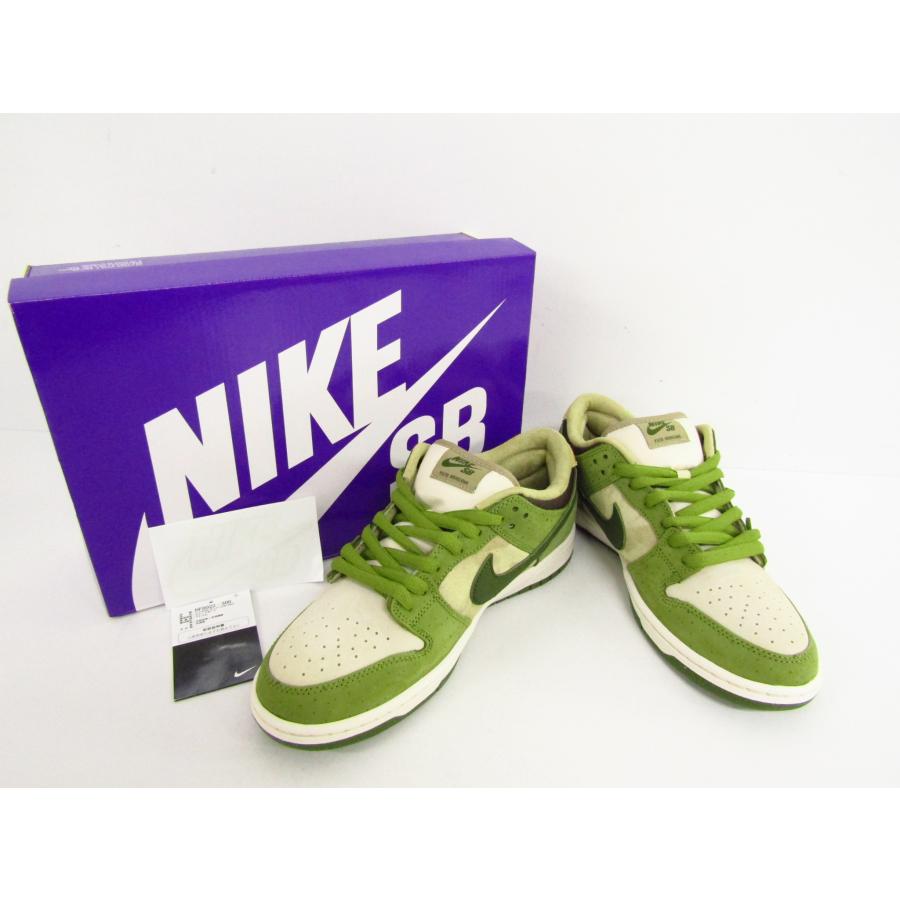 NIKE Yuto Horigome×NIKE SB ナイキ DUNK LOW PRO MATCHA HF8022-300 