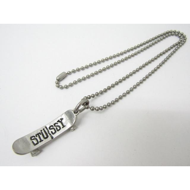 STUSSY Stussy ステューシー スケートボード ネックレス STUSSY Stussy ステューシー スケートボード ネックレス