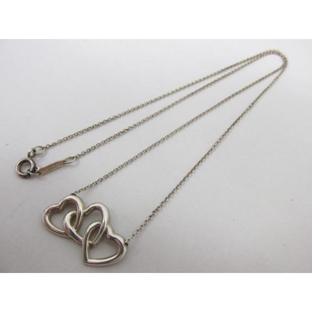 TIFFANY&Co. TIFFANY & Co. ティファニー シルバー925 ハート 3連 