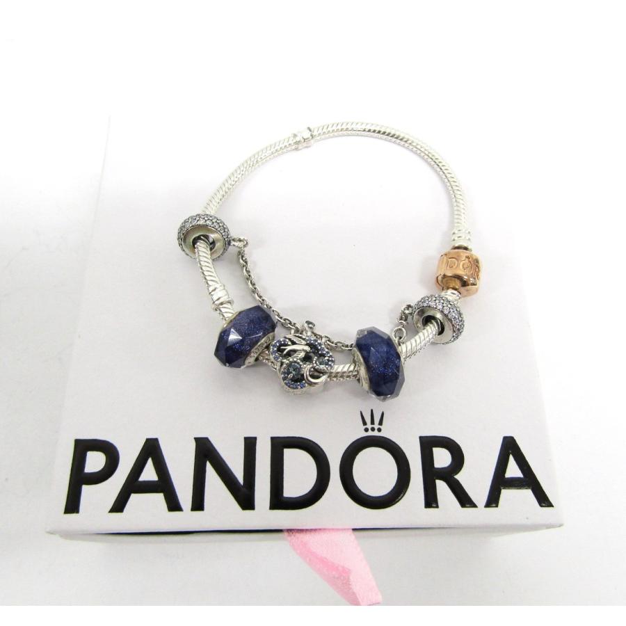 PANDORA（パンドラ） Pandra チャーム ブレスレット BOX付き☆AC27114