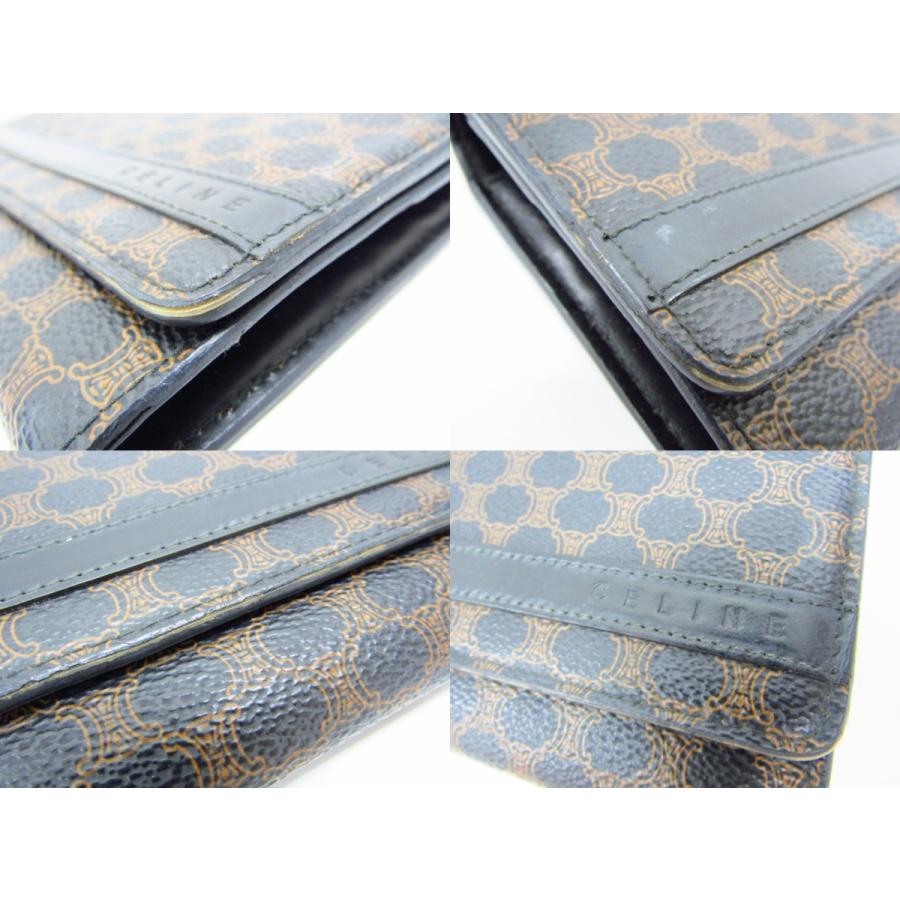 CELINE セリーヌ 2つ折り長財布(小銭入れあり)♪AC14410