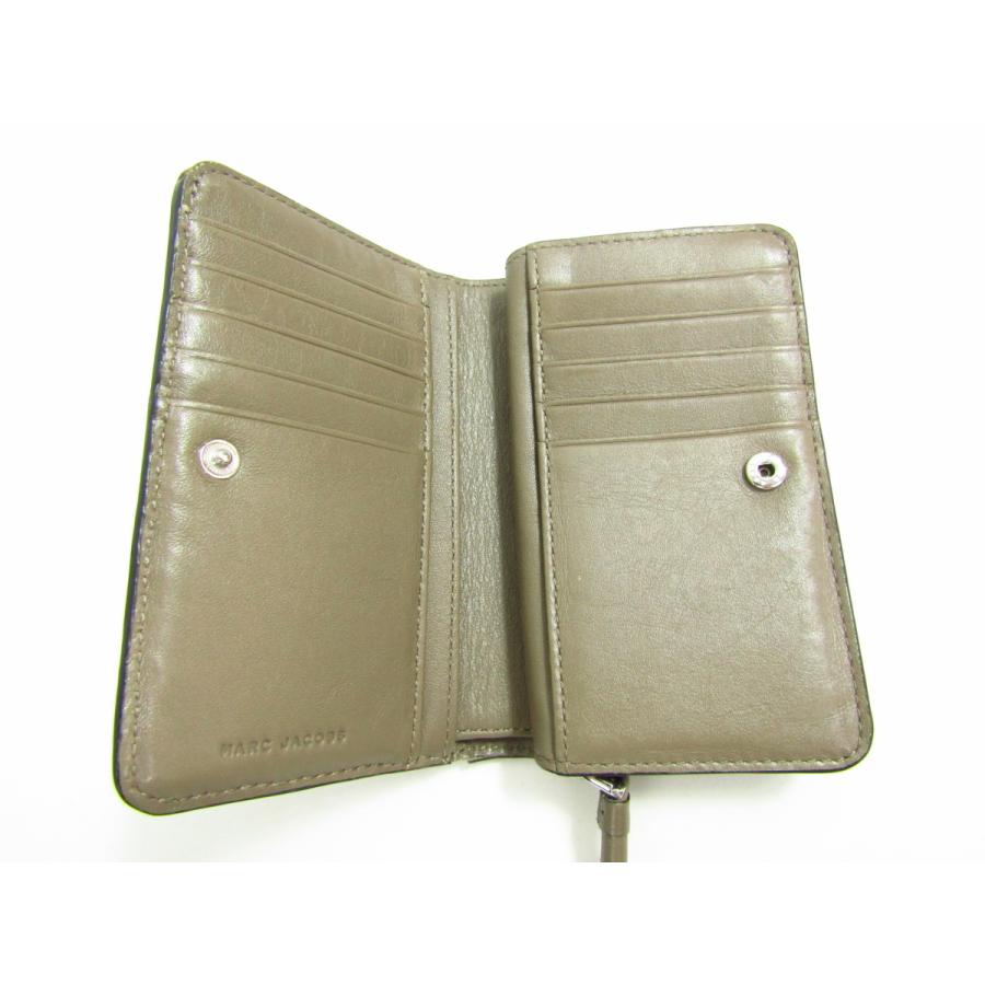 MARC JACOBS（マーク・ジェイコブス） 2つ折り財布 グレージュ系（小銭