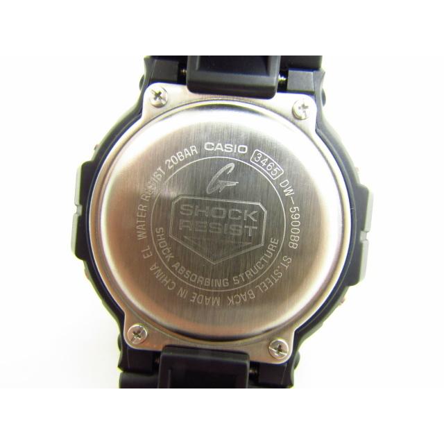 CASIO G-SHOCK カシオ G-ショック DW-5900BB デジタル 腕時計 ▼AC19629｜thrift-webshop｜06