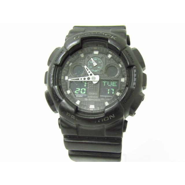 CASIO G-SHOCK カシオ G-ショック GA-100MB デジアナ腕時計♪AC20641｜thrift-webshop