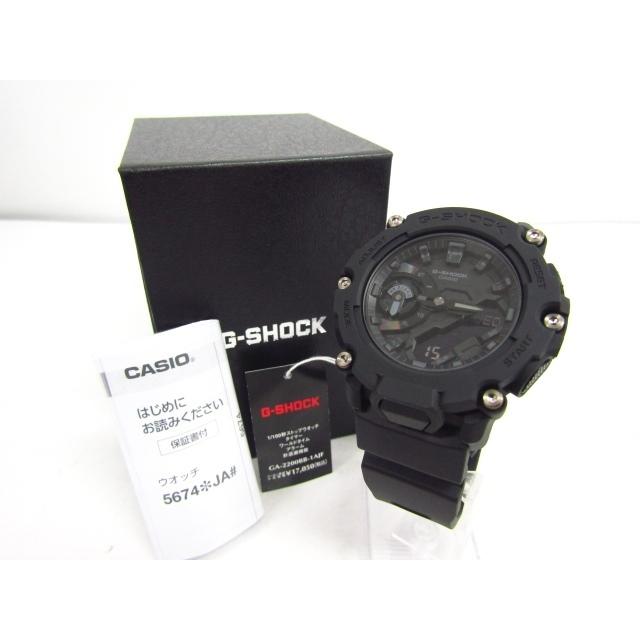 G-SHOCK 未使用 CASIO カシオ G-ショック GA-2200BB-1AJF デジアナ 