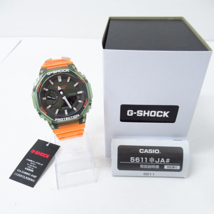 未使用 CASIO G-SHOCK カシオ G-ショック GA-2100HC-4RJF クォーツ 