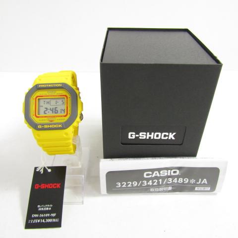 G-SHOCK 未使用 CASIO カシオ G-ショック DW-5610Y-9JF デジタル 