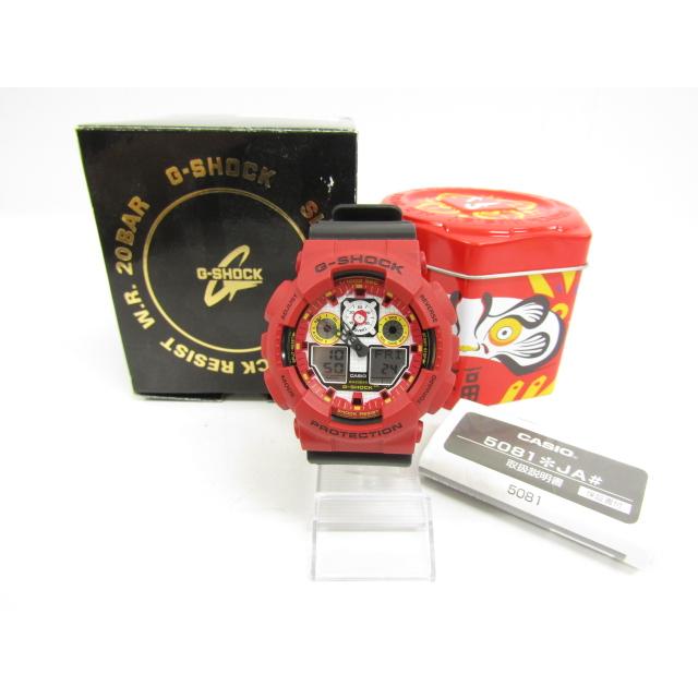 G-SHOCK CASIO カシオ G-ショック DARUMA Serise GA-100DA-4AJR 腕時計 