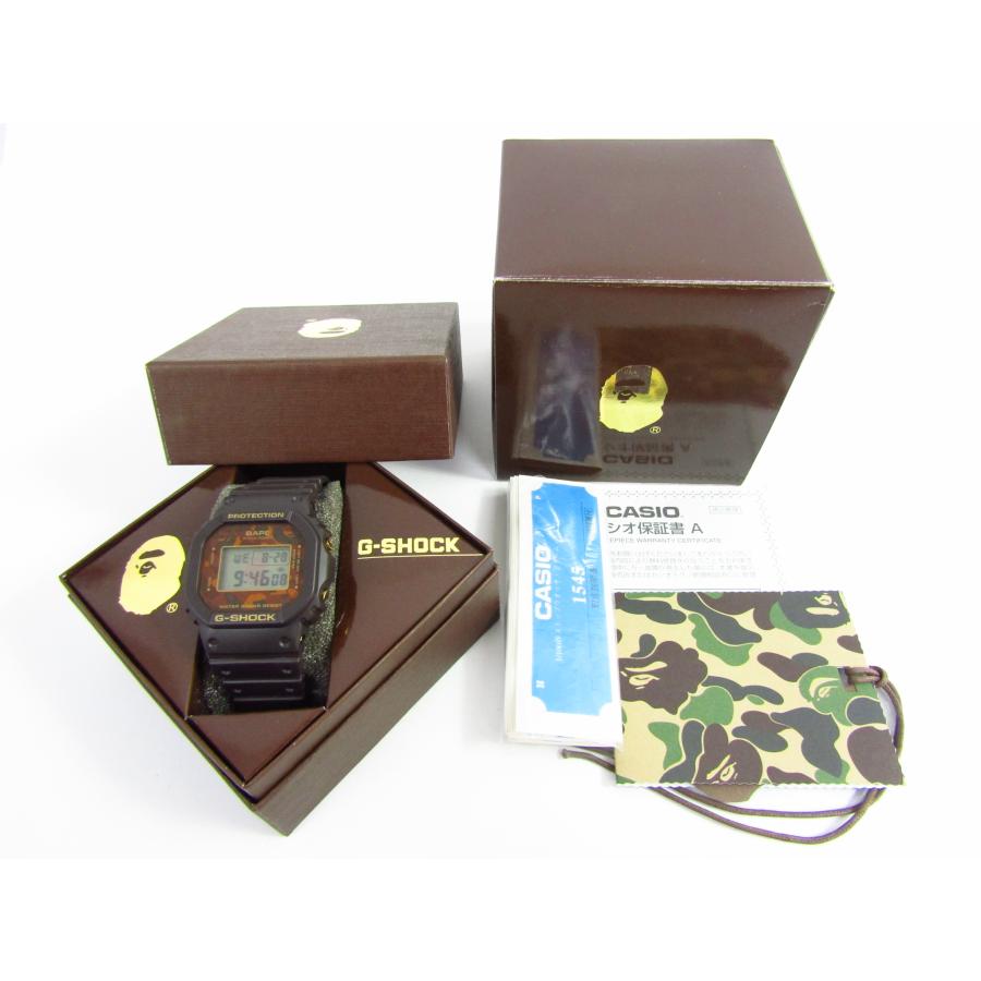 G-SHOCK CASIO カシオ G-SHOCK×A BATHING APE Gショック×アベイシング