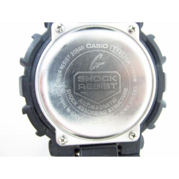 G-SHOCK CASIO カシオ G-ショック GA-110BW デジアナ腕時計≡AC8229