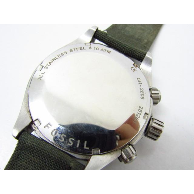 FOSSIL フォッシル CH-2808 クロノグラフ クォーツ腕時計 : スリフト 