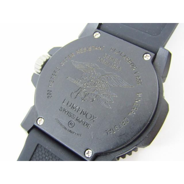 LUMINOX ルミノックス 3050/3950 クォーツ腕時計 ブラック♪AC13815｜thrift-webshop｜06