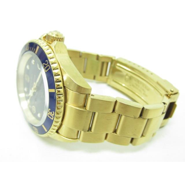 A BATHING APE アベイシングエイプ BAPEX ベイペックス 青 サルマリーナ GOLD 自動巻き腕時計