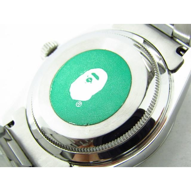 A BATHING APE 希少 BAPEX TYPE15 サルマリーナ ミルガウス 自動 A BATHING APE 希少 BAPEX TYPE15 サルマリーナ ミルガウス 自動