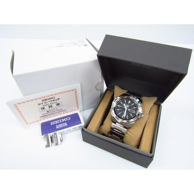 Seiko 5 SEIKO SPORTS セイコー 7S36-04M0 自動巻き腕時計 裏 