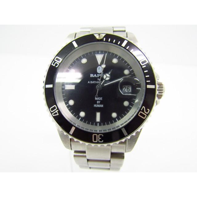A BATHING APE ア・ベイシングエイプ BAPEX サルマリーナ 自動巻き 