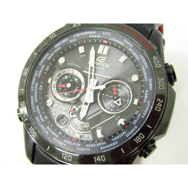 CASIO EDIFICE カシオ エディフィス EQW-M1000 wave ceptor タフソーラー 腕時計♪AC16883｜thrift-webshop｜07