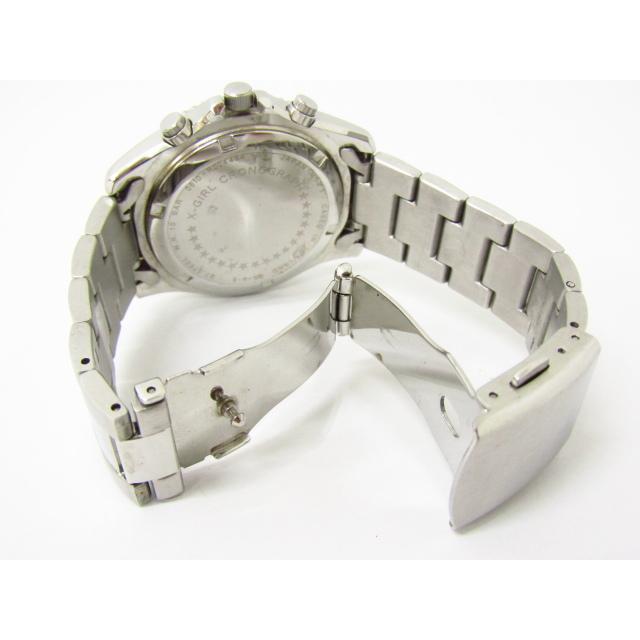 X-girl（エックスガール） クロノグラフ クォーツ腕時計♪AC20281