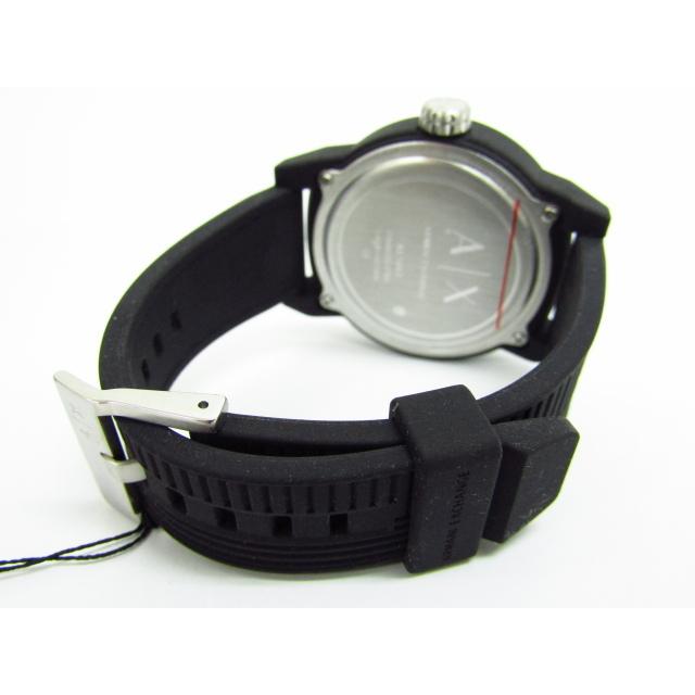 ARMANI EXCHANGE アルマーニエクスチェンジ AX1443 クォーツ腕時計 ブラック ラバー♪AC20298｜thrift-webshop｜04