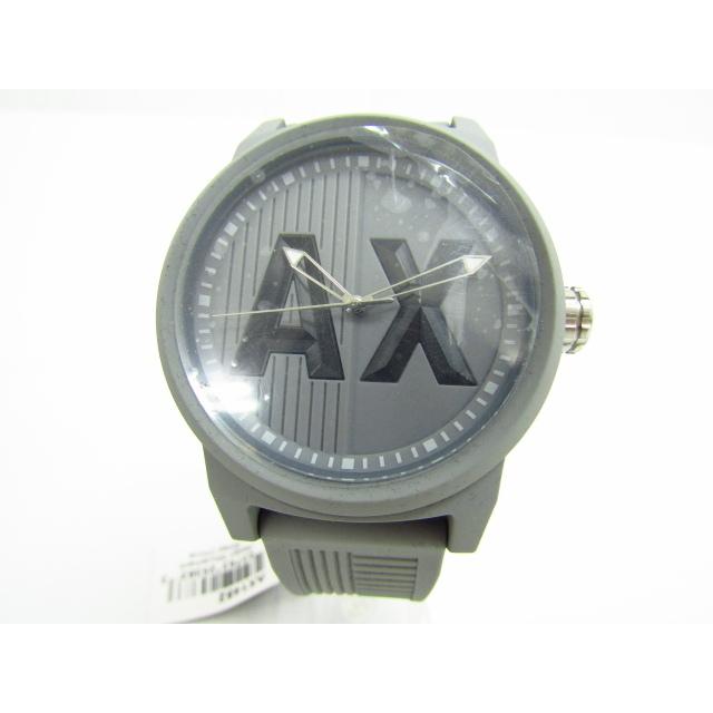 ARMANI EXCHANGE アルマーニエクスチェンジ AX1452 クォーツ腕時計 グレー ラバー♪AC20299｜thrift-webshop｜02